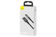 Baseus Tungsten Gold Fast Charging Data Cable USB-A to Lightning iPhone, iPad - 1Meter