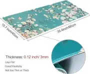 Mouse Pad - Chinese Traditional Floral Design Gaming or Desk Mousep Extra Large