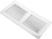 Fire Pit Screen Air Flow Vent Cover Stainless Steel Grill Vent Versatile Louver Ventilation Panel