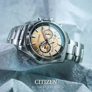 CITIZEN 星辰 Chronograph系列 三眼計時腕錶 限定發售款【Watch On-line Store】