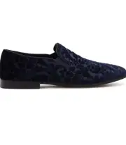 NIB Robert Graham Navy Sonoma Loafer - Size 8M