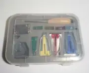 Bias Tape Makers Sewing Awl Binder Foot Kit Set for Sewing Quilting 6/12/18/25mm