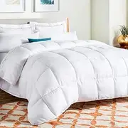 Linenspa 4 Seasons Microfibre Duvet - All-Season Duvet - Ultra Soft - Duvet 220 x 240 cm, White