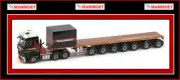 1 50 MAMMOET MB AROCS STREAMSPACE 6X4 + 7 AXLE BALLAST TRAILER