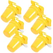 6 Pcs Clockwork Robot Toy Accessories Toddler Baby Movement Legged