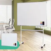 Magnetic Whiteboard Erase Board Marker Eraser Tray Home Office School 90x120cm 60x90cm