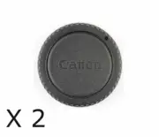 2 New Genuine Canon RF-3 Body Cap for EOS SLR Cameras Free US Shipping