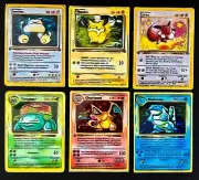 Pokemon Card CUSTOM ART DECAL - Charizard, Blastoise, Pikachu, Venusaur + MORE