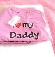 I love my daddy size small