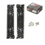 2x License Plate Holder Car Number Plate Mount Chrom-Farben for Daihatsu