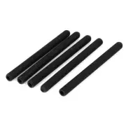M6x70mm Hex Socket Set Cap Point Grub Screws Black 5pcs