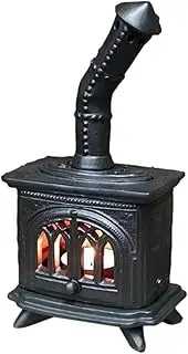 Creative Fireplace Shaped Candle Holder - Intricately Designed Tealight Holder for Home, Party, Living Room, Kitchen