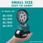 NEW LED Work Flash Light Torch Lamp For Makita 18V Li-ion Battery BL1830 BL1860