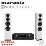 MARANTZ PM7000N 網路音樂串流綜合擴大機+ WHARFEDALE DIAMOND 11.4落地喇叭 公司貨