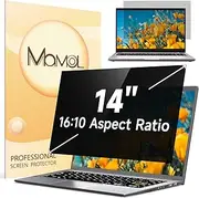 [Mamol] Laptop Privacy Screen 14 Inch for HP/Dell/Acer/Samsung/Asus/Lenovo/Toshiba, Removable 16:10 Aspect Privacy Filter Screen Protector, Anti Glare Blue Light Laptop Screen Shield 14 in