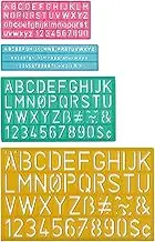 Westcott Letter Stenciling Guides (4 Sizes)