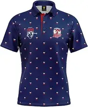 [Ashtabula] NRL 'Mulligan' Golf Polo - Sydney Roosters - Adult - Mens - Polo