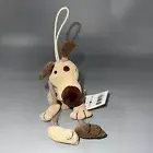 JELLYCAT DINGLY DANGLY FIDO DOG Key Chain Purse Dangler NWT RARE