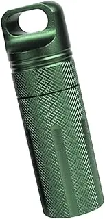 Sealed Weekly Pill Box Organizer Compact Aluminum Alloy Container Waterproof Medicine Storage for Home Outdoor