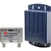DOSS 4GFFWP 5-694Mhz 4G Antenna Filter Waterproof Design F-Type Socket To
