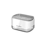 Grand Fusion 2 in 1 Soap Dispensing Sponge Holder For Kitchen Sink