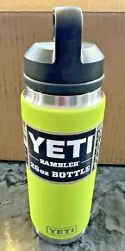 Yeti Chartreuse Rambler 26oz Chug Cap Water Bottle