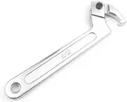 Vmotor Chrome Vanadium Adjustable C Spanner Hook Wrench Tool - 1 1/4-3"(32-76mm)