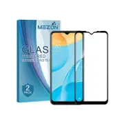 2 Pack MEZON OPPO A16s Full Cover Tempered Glass Screen Protectors