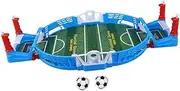 Yardwe Mini Football Table Game Plastic Hand Eye Coordination Boys and Girls' Game 2 Player Creative Toy for Children