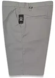 Volcom Vmonty Stretch 22 Shorts - NWT Mens Size 31 Grey - #44205-E1