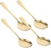 CIYODO Stainless Steel Spoons Heavy Duty Serving Spoons for Buffet Kitchen Restaurant Event