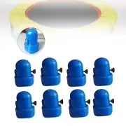 8 Pieces Trampoline Pole Caps 1.5 inch Diameter Net Pole Top Holder for Home