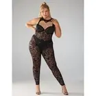 NWT SAVAGE X FENTY Lovestruck Lace Crotchless Catsuit Sz. 2X