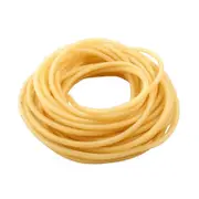 Natural Latex Rubber Tube 33Ft Elastic Industrial Rubber Tubing for Home Hospital Laboratory 6mm x 9mm yellow