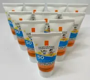 La Roche Posay Anthelios SPF 50 Kids Suncream Sunscreen (.5 floz)Travel Size X10