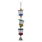 SuperBird Bottoms Up Bird Toy for African Greys Amazons & Eclectus 43 x 6.5cm
