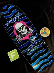 SIGNED Mike McGill Stacy Peralta Steve Caballero Powell Ripper Skateboard Deck