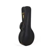 Crossrock F-Style Mandolin Hardshell Case, Vintage Hardware,Sponge Lining