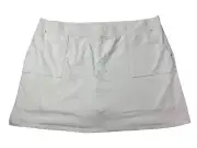 Sport Savvy Womens Plus 3X Knit Pull On Elastic Waist Stretch Skirt Skort NWT