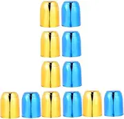 ibasenice 6sets Dice Cup Storage Collapsible Wine Glass Plastic Dice Holder Bar Game Accessory for Travel 2pcs*6
