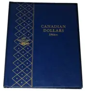 Whitman 9529 Canadian Dollars Album 1965- on Book ( NOS NEW old stock scarce)