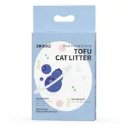 Zodiac Fruity Clumping Tofu Blueberry Cat Litter 7L