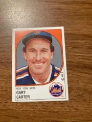 1988 Panini Album Stickers Gary Carter Mets #338