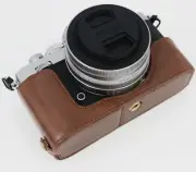 retro camera bag pu leather half case fr Nikon ZFC handle shell protective cover