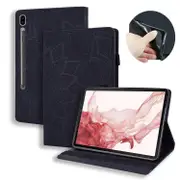 Calf Texture Embossed Leather Tablet Case, For Samsung Galaxy Tab S9 Ultra