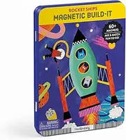 Rocket Ships Magnetic Build-it