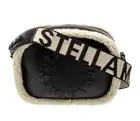 NWT Stella McCartney $1050 Black small Camera Bag Faux Shearling Trim