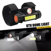 LED Roll Bar Mount Dome Light for UTV ATV Can Am Polaris RZR Golf Cart Universal