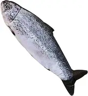 CIYODO Electric Fish Toy Plush Doll for Cat Fish Plush Toy Stuffed Animal for
