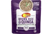 Sunrice Microwave Brown Rice & Quinoa Pouch 450g